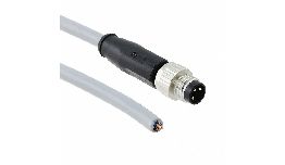 [ACM8S3] CONNECTEUR M8 MALE 3 PINS AVEC CABLE 0.50M