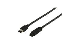 [CDCABLE275] CORDON FIREWIRE 6P-9P 2M  