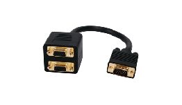 [CD560] CORDON REPARTITEUR VGA MALE-2VGA FEMELLE