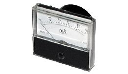 [DV4810A] GALVANOMETRE AMPEREMETRE 10A DC 60X47 