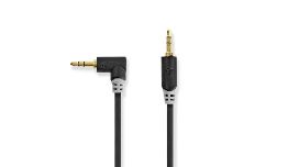 CORDON JACK 3.5MM - JACK 3.5MM 1M COUDE