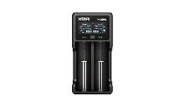 CHARGEUR 2 BATTERIES POUR BATTERIES 18650-10440-14500-14650