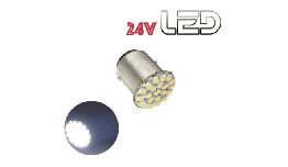 AMPOULE 24VDC 7W CULOT BA15D