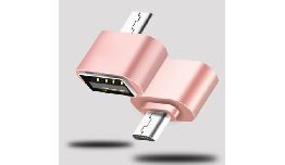 ADAPTATEUR (MINI) OTG USB A FEMELLE 2.0 - MICRO USB MALE