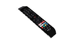 TELECOMMANDE HITACHI  RC43140 NETFLIX BLACK ROHS 30101745