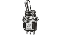 INVERSEUR LEVIER 3 POSITIONS ON-OFF-ON 6A-125VAC