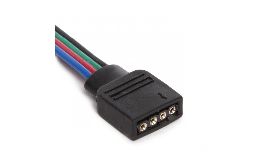 CONNECTEUR FEMELLE 4 PIN POUR RUBAN RGB