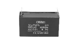CONDENSATEUR 12µF 350V ALTERNATIF CBB61