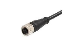 CORDON DE RACCORDEMENT FEMELLE M12 5PINS 2M 