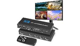 COMMUTATEUR MULTI VUES (PROCESSEUR) COULEUR HDMI 4 CANAUX