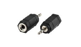 ADAPTATEUR JACK 2,5 MALE-3,5 FEMELLE MONO