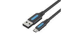 [CDVLMP6041] CORDON USB A MALE - MICRO USB B MALE 1M