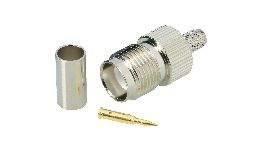 [AC671289] FICHE TNC FEMELLE REVERSE A SERTIR POUR RG58