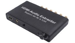 [AC1229082] CONVERTISSSEUR HDMI EN AUDIO SURROUND 5.1- RCA-JACK