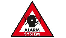 [DVSECTAS] AUTOCOLLANT SYSTEME D'ALARME 123 X 148MM