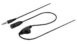 [CDVLAP22090] CABLE D'EXTENSION AUDIO CONTROLE VOLUME 3,5M-3.5F 1M