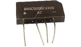 [PRB80] PONT REDRESSEUR B80C 5000  équivaut à :  RS503 5A 200V