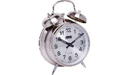 [DV632643] REVEIL A QUARTZ ANALOGIQUE EN ACIER INOXYDABLE