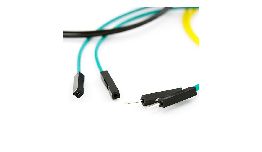 [CDSPK09140] CORDON SPARKFUN 10 STRAPS FLEXIBLES 15CM M-F ARDUINO