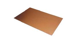 [DVCPADB20] PLAQUE EPOXY BRUT 1 FACE FR4 8-10 35µ 200X300MM 