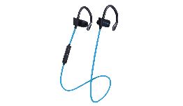 [AC56S] ECOUTEUR OREILLETTE BLUETOOTH 4.1 AVEC MICRO BLEU - ROUGE