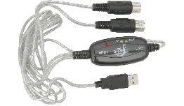 [ACSKU0009] CABLE USB 2.0 - MIDI INTERFACE POUR PC  