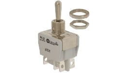 [IN644H] INVERSEUR LEVIER BIPOLAIRE  ON-OFF-ON 15A-250VAC