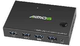 [AIAIMOS] COMMUTATEUR KVM HDMI USB 2 PORTS