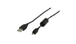 [CD296] CORDON USB-MINI USB 8 PINS 1.80M PHOTO SAMSUNG