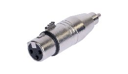 [AC1855] ADAPTATEUR XLR FEMELLE-RCA MALE 