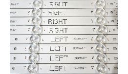 [DVR8259] BARRE DE LEDS RETROECLAIRAGE LG DALLE 49 pouces(4L+4R)