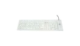 [AI109TSLPWH] CLAVIER SOUPLE USB ETANCHE BLANC